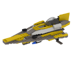 Anakin's Jedi Starfighter - 3D Model